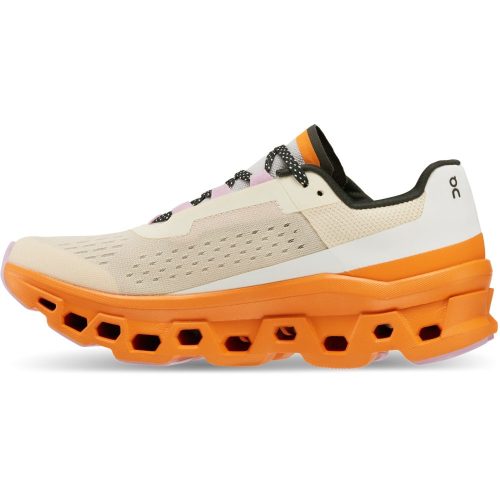 on cloudmonster women running shoe fawn turmeric 4 1322685