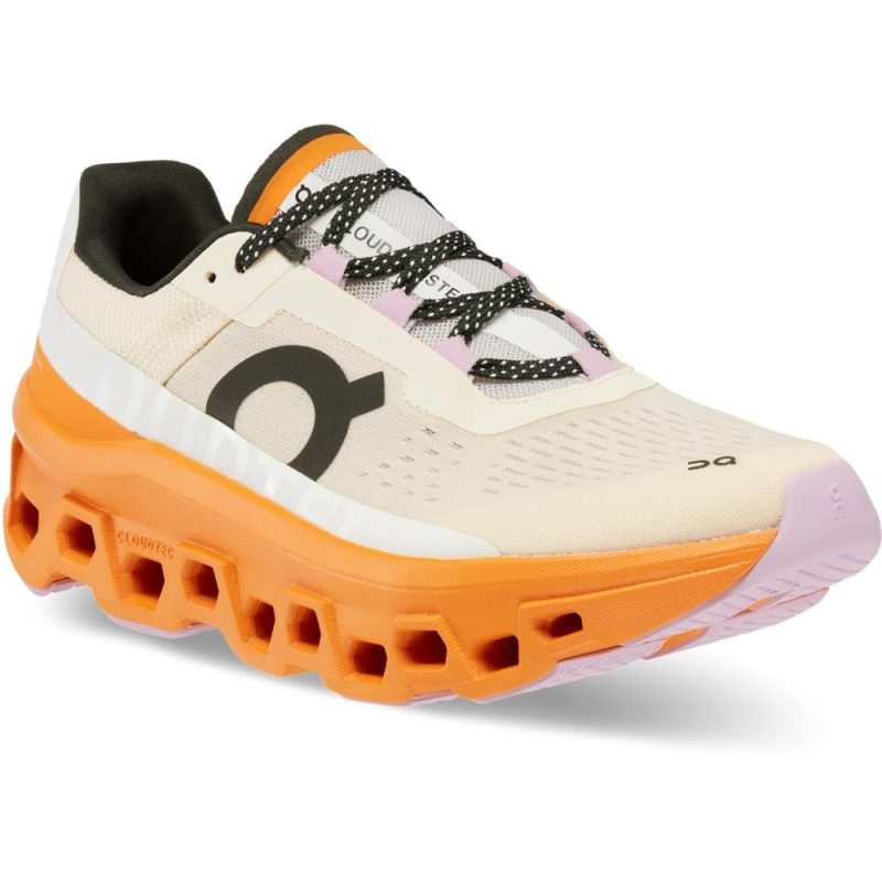 on cloudmonster women running shoe fawn turmeric 6 1322687